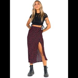 Princess Polly Mabel Midi Skirt size 10